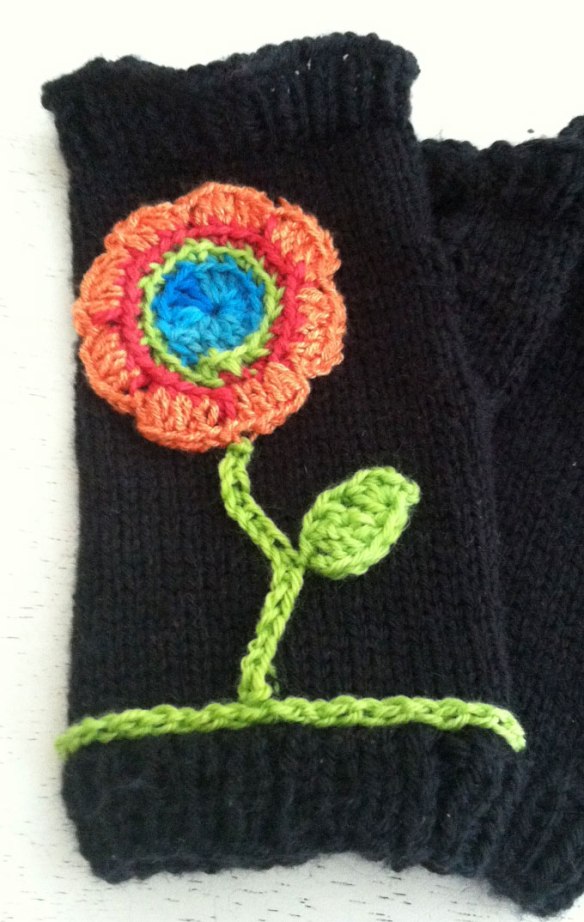 glove-with-flower